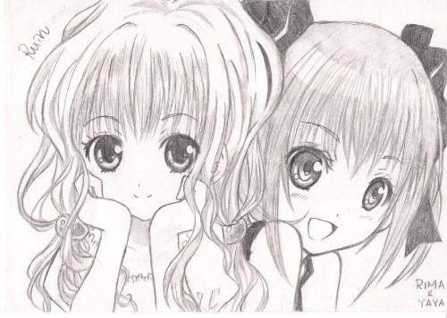 動漫女生素描圖片繪制指南與技巧分享