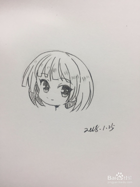 動漫女生素描圖片繪制指南與技巧分享