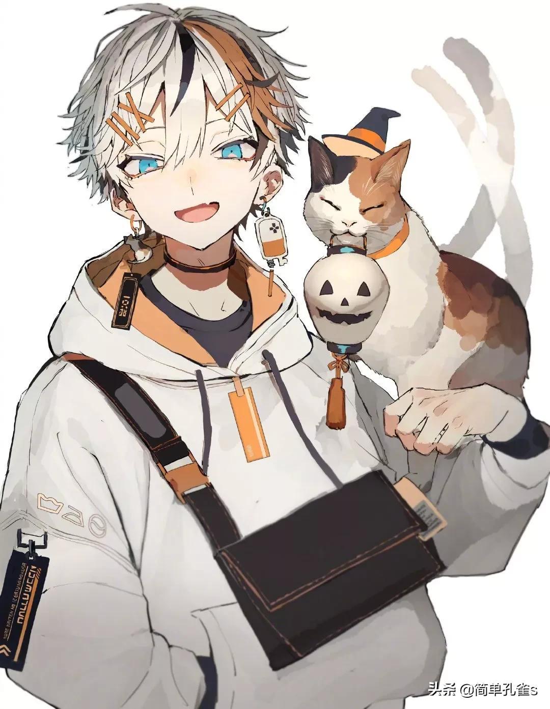 二次元魅力炸裂!帥氣動漫男生圖片引發心跳瞬間