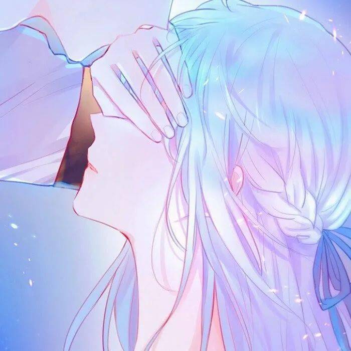 夢幻藍色情侶頭像，浪漫邂逅的動漫之旅