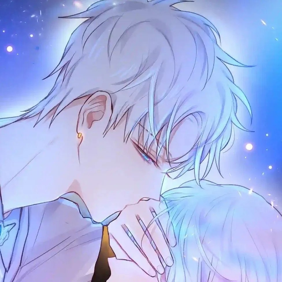 夢幻藍色情侶頭像,浪漫邂逅的動漫之旅