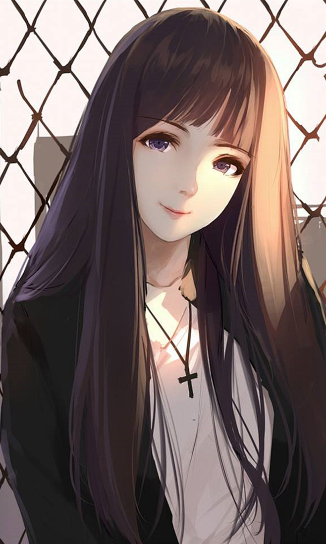 動漫人像圖片,自然美景中的旅行探索之旅