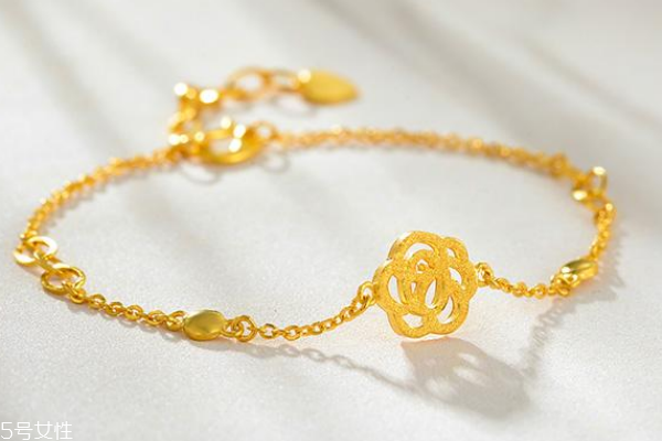 女士最新黃金手鏈,時尚與經典的完美融合