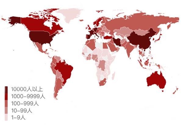 最新全球疫情實時動態圖解析