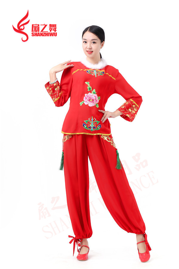 科技與傳統(tǒng)文化的融合,2023年最新秧歌服裝風(fēng)采展示