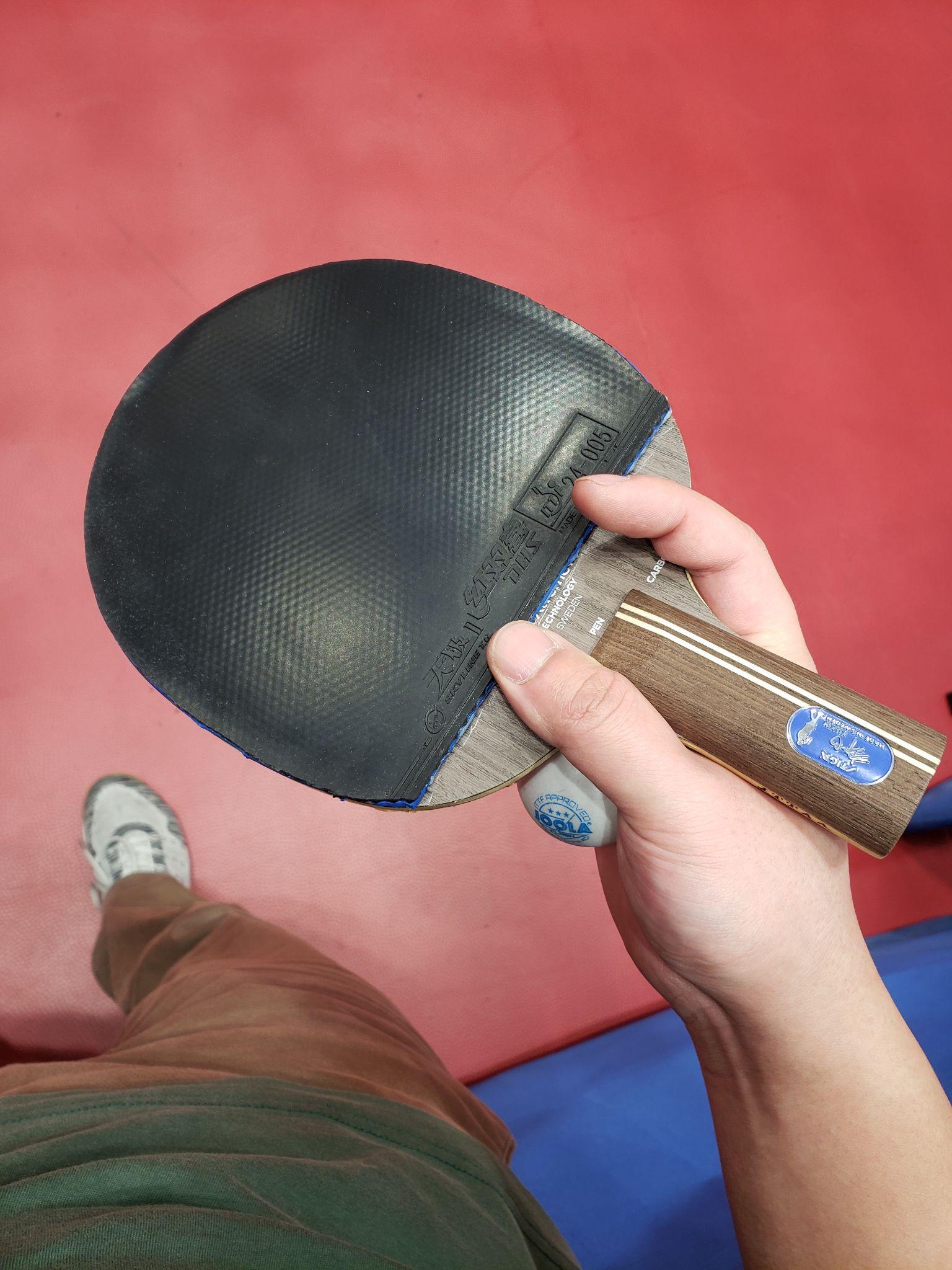 最新直拍橫打底板,學習之路與自信之光